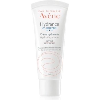Avène Hydrance UV Rich Hydrating Cream хидратиращ крем за чувствителна кожа SPF 30 40ml