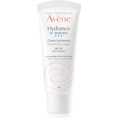 Avène Hydrance UV Rich Hydrating Cream хидратиращ крем за чувствителна кожа SPF 30 40ml