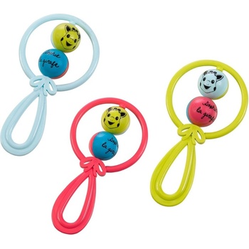 Sophie la Girafe Дрънкалка с две топчета Sophie la Girafe - Асортимент (S200155)