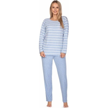 froté Agata modré pruhy