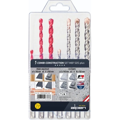 Alpen Combi Set SDS-plus M B7