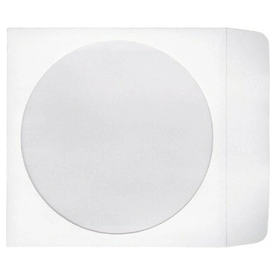 Papierová obálka na CD (127x127mm) samolepiaca s oknom