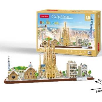 Image 1 of CubicFun Cubic Fun - Пъзел 3D Barcelona 186ч