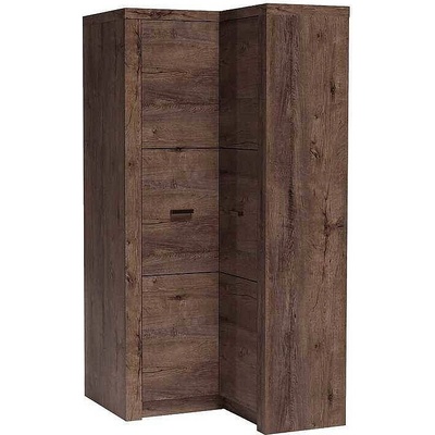 Jarstol Ъглов гардероб indianapolis i-14 тъмна пепел