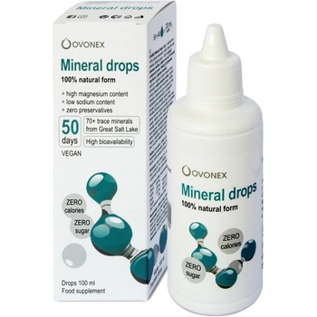 Ovonex Mineral Drops elektrolyt 100% přírodní koncentrát 100 ml