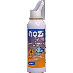 NÓZI NOZI Бебешки спрей за нос с изотонична морска вода 100 ml OSTV-I-100-A (OSTV-I-100-A) Инхалатор