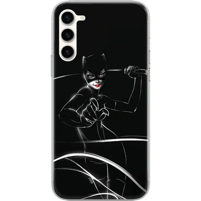 ERT GROUP Калъф Catwoman за Samsung Galaxy S23, Черен (WPCCATWOM636)