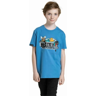 Meatfly детска тениска Skejters Blue | Синя Meatfly | Sin | Момичешки | 158