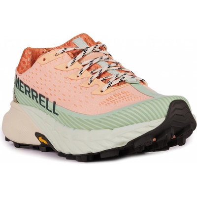 Merrell Agility Peak 5 W J068168 dámské nízké prodyšné běžecké boty peach/spray