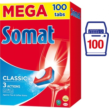 Somat Classic tablety do umývačky 100 ks