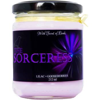 With Scent of Books Ароматна свещ The Witcher - The Sorceress, 212 ml (SORCERESS212 ml)