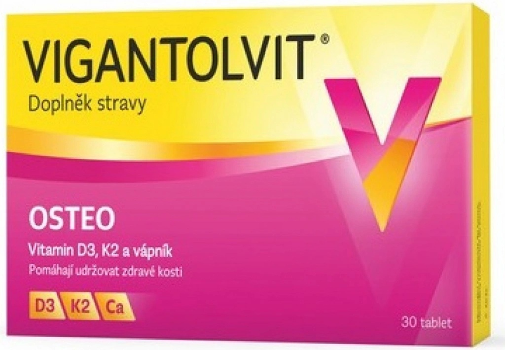 Tohle je absolutní vítěz srovnávacího testu - produkt Vigantolvit Osteo 30 tablet
