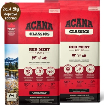 Acana Classic Red Meat 2 x 14,5 kg