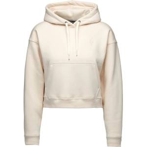 Black Diamond Дамски суичър Black Diamond Women's Crop Pullover Hoody Hoodie - White (117-2483-0413)