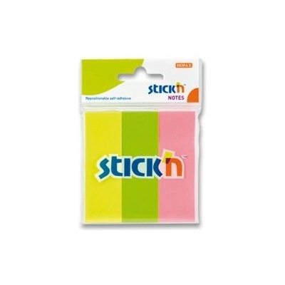 Hopax Stick'n Neon Notes - samolepicí záložky - 76x25 mm, 3x50 l. – Zboží Dáma