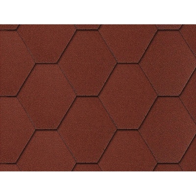 Onduline Bardoline Classic hexagonal červená 2 m²