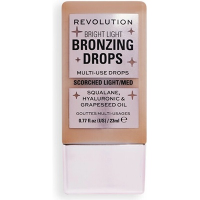 Revolution Bright Light Bronzing Drops Scorched 23 ml