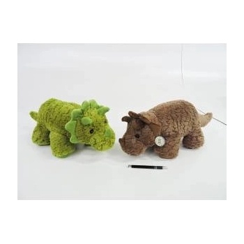 SUN-DAY AST. PLUSH dinosaur, triceratops, 56 cm, 2 col