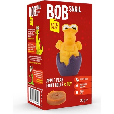 Bob Snail Šnek BOB jablko-hruška s hračkou 20 g