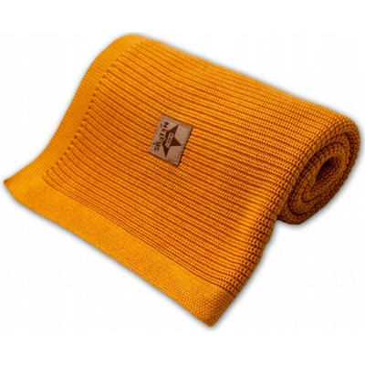 Baby Nellys Deka oranžová