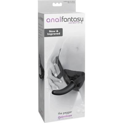 Pipedream analfantasy The Pegger připínací dildo černé