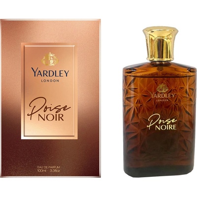 Yardley Poise Noire s vůní bergamotu pepře rozmarýnu a kůže parfémovaná voda dámská 100 ml