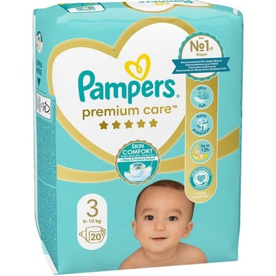 Pampers Памперси Pampers Premium Care 3 (6-10кг. ) - 20 броя