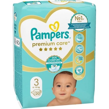 Image 1 of Pampers Памперси Pampers Premium Care 3 (6-10кг. ) - 20 броя