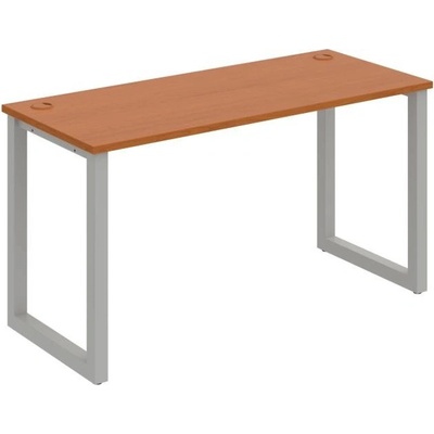 OFFICE PRO s.r.o. HOBIS kancelársky stôl rovný - UE O 1400, hĺbka 60 cm, čerešňa