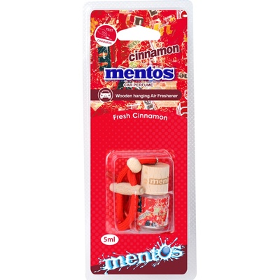 Mentos Glass Bottle Air Freshener Cinnamon