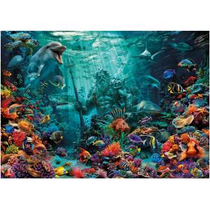 Educa - Puzzle Coral Reef Poseidon - 1 000 piese
