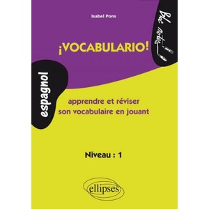 ¡ Vocabulario ! Apprendre et réviser son vocabulaire en jouant (espagnol) | Pons (2003)
