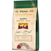 Fitmin Dog Medium Maxi Puppy Lamb & Beef 12 kg