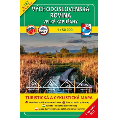VKÚ Harmanec TM 147 Východoslovenská rovina, Veľké Kapušany 1: 50 000