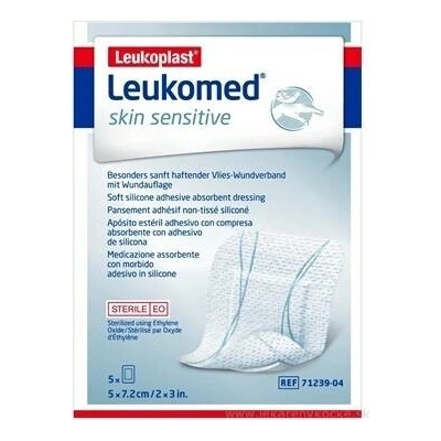 BSN Medical GmbH LEUKOPLAST LEUKOMED SKIN SENSITIVE 5 ks