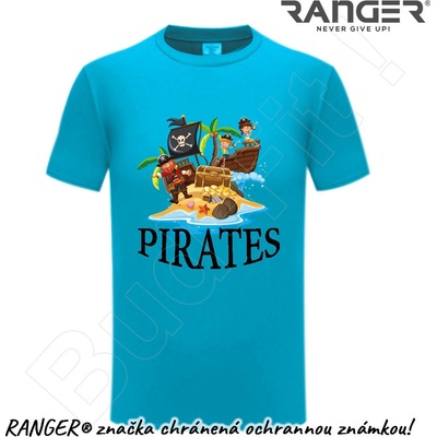 Ranger tričko motív Pirates modrá