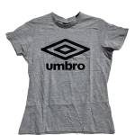 Umbro Тениска Umbro Women's Diamond Logo Regular Fit T-Shirt - Grey Marl