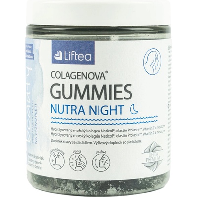 Liftea Colagenova Nutra Night Gummies 60 bonbónov