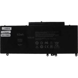 VHBW Батерия за Dell Latitude 3150 / 3160 / E5250 / E5450 / E5550, 8100 mAh (888400201)