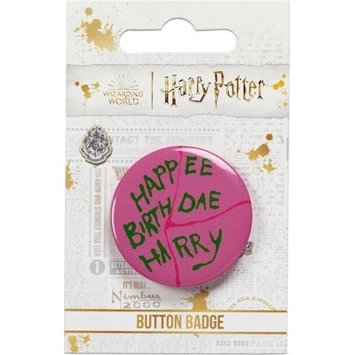Distrineo Odznak Harry Potter Happee Birthdae Harry