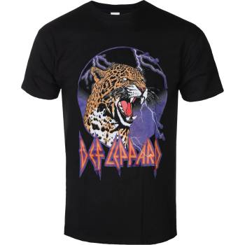 ROCK OFF мъжка тениска Def Leppard - Lightning Leopard - ROCK OFF - DEFLTS29MB