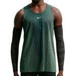 Nike Мъжки потник с широка презрамка Nike AF Stride Tank Tank top - Black / Voltage Green / Reflective Silver - размер XL (217-0730-0114)