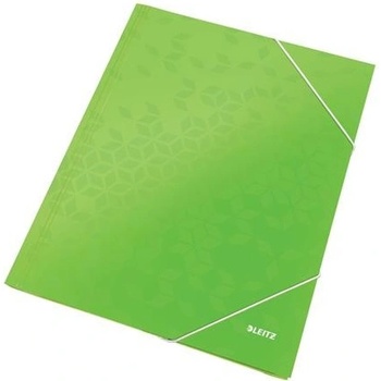 Leitz Wow A4 tříchlopňové desky zelená