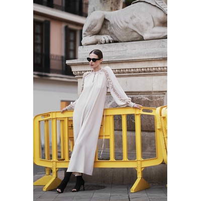 Moodo Кремави макси рокли Moodo | Bezhov | ЖЕНИ | XS