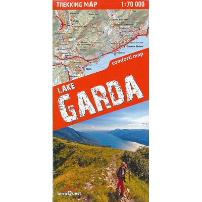 terraQuest Trekking Map Lake Garda terraQuest Sheet map
