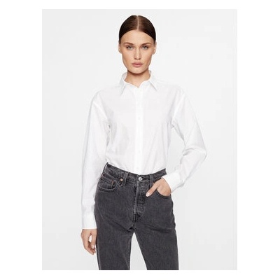 Pepe Jeans Риза Liza PL304704 Бял Regular Fit (Liza PL304704)