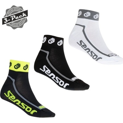 Sensor Race Lite Small Hands černábíláref. žlutá