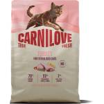 CARNILOVE true fresh Суха храна за котки с пуешко месо за кастрирани възрастни котки от всички породи, 2 кг
