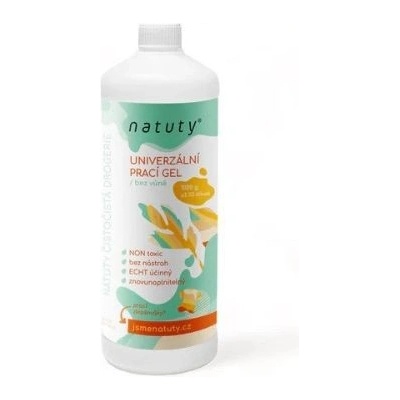 Natuty Univerzálny prací gél bez vône 1 l