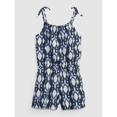 GAP Детски ленен щампован гащеризон GAP GAP | Sin | Момичешки | 104-110